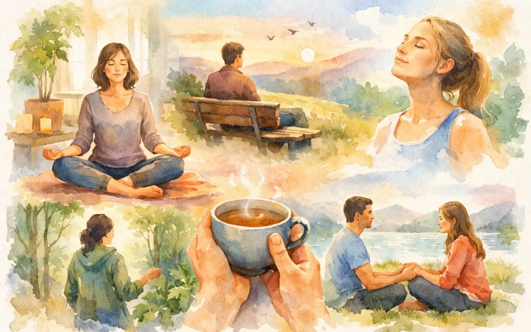 5 Übungen für Achtsamkeit gegen Stress im Alltag