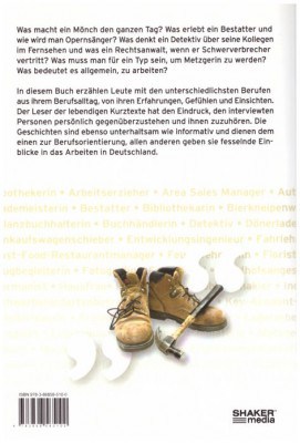 Buch Berufsgeschichten von Nick Melekian - Rückseite