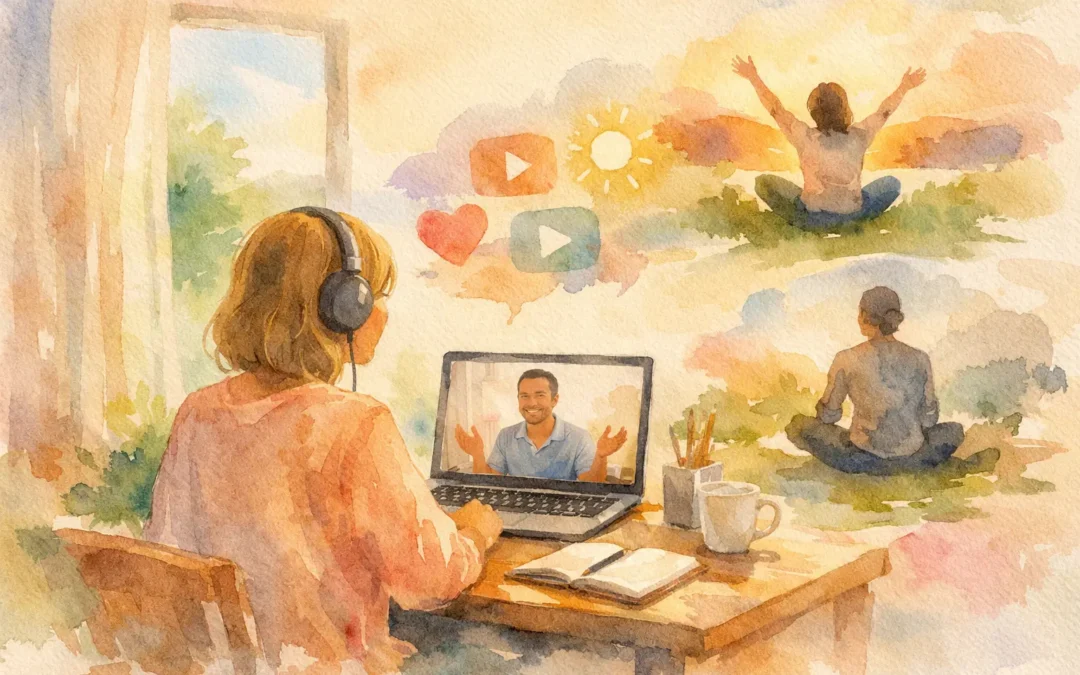 Videokurs für mehr Lebensfreude sinnvoll nutzen