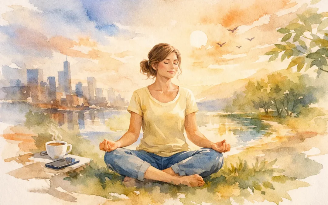 Wie finde ich innere Balance im hektischen Alltag?